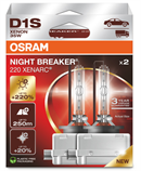 Osram Night Breaker 220 Xenarc D1S +220% (2 stk.)